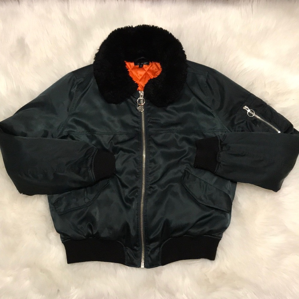 Bomber style zip up